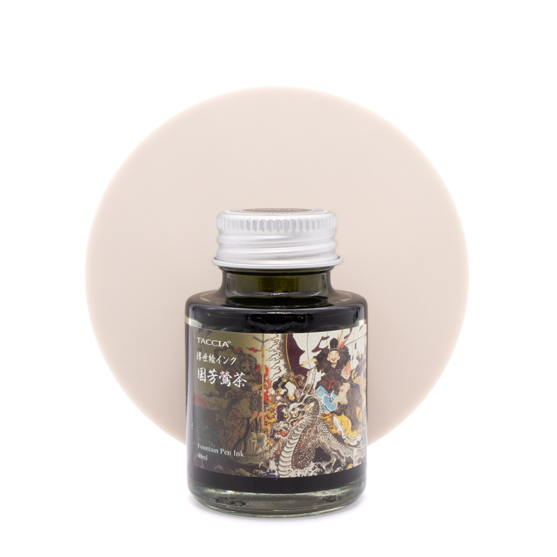 Taccia Taccia Ukiyo-e Kuniyoshi Uguisu Cha Ink Bottle 40 ml
