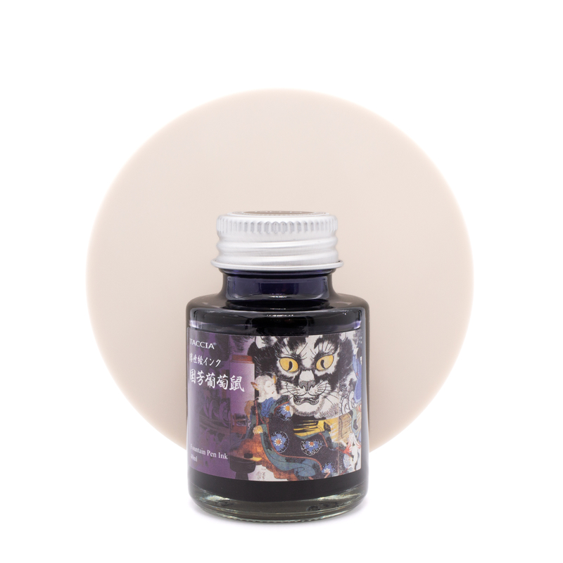 Taccia Taccia Ukiyo-e Kuniyoshi Budou Nezu Ink Bottle 40 ml