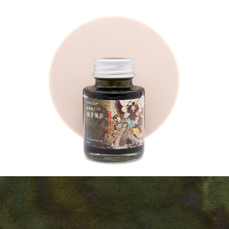 Taccia Taccia Ukiyo-e Kuniyoshi Uguisu Cha Ink Bottle 40 ml