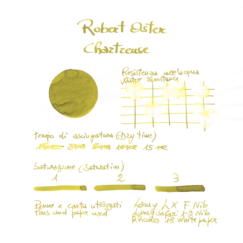 Robert Oster Chartreuse Inchiostro 50 ml
