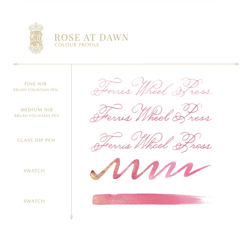 Ferris Wheel Press Ferris Wheel Press Rose at Dawn Inchiostro 38 ml