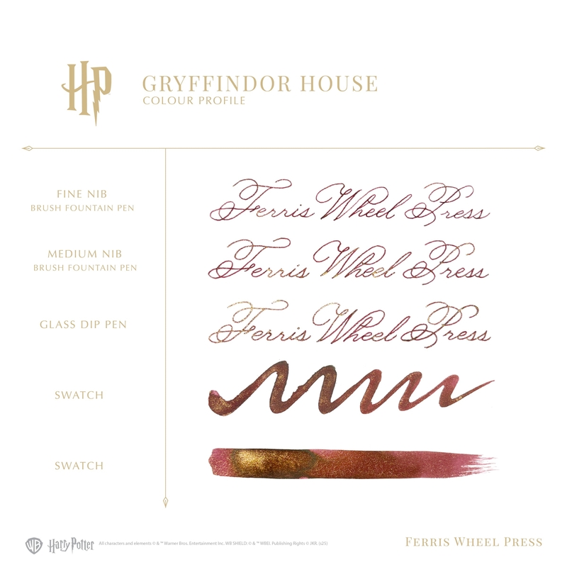 Ferris Wheel Press Ferris Wheel Press x Harry Potter Gryffindor House Ink Bottle 38 ml