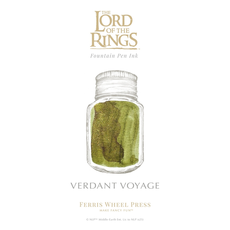 Ferris Wheel Press Ferris Wheel Press x The Lord of the Rings Verdant Voyage Ink Bottle 10 ml