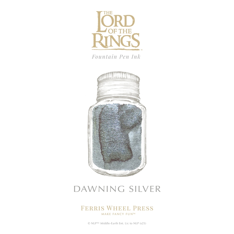Ferris Wheel Press Ferris Wheel Press x Il Signore degli Anelli Dawning Silver Inchiostro 10 ml