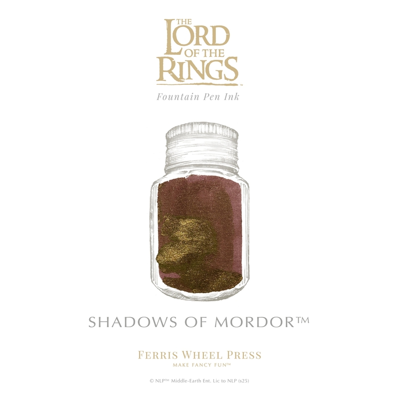 Ferris Wheel Press Ferris Wheel Press x The Lord of The Rings Shadows of Mordor Ink Bottle 10 ml