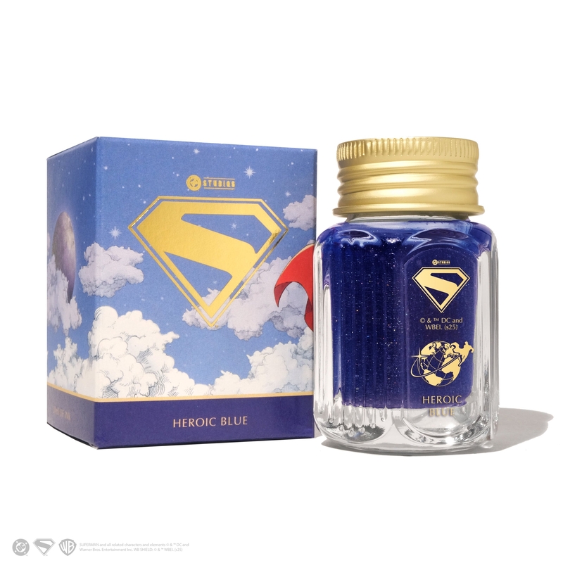 Ferris Wheel Press Ferris Wheel Press x Superman Heroic Blue Ink Bottle 28 ml