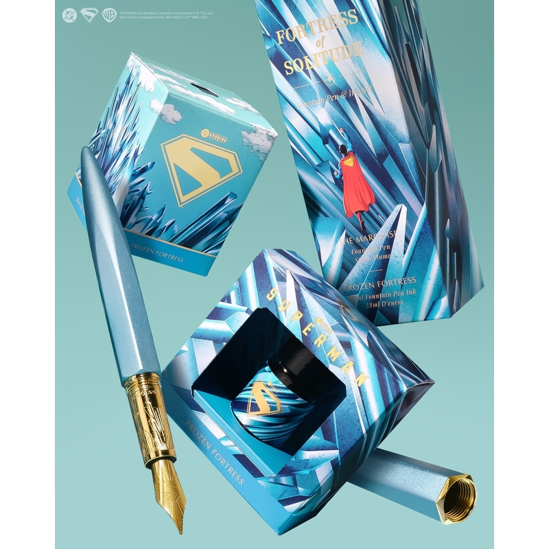 Ferris Wheel Press Ferris Wheel Press x Superman Frozen Fortress Ink Bottle 10 ml