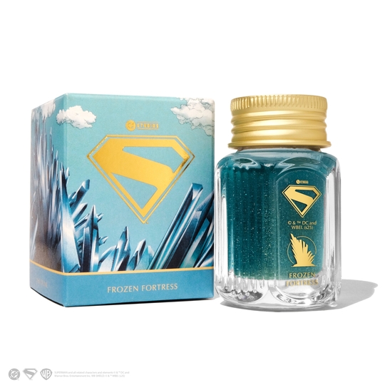 Ferris Wheel Press x Superman Frozen Fortress Ink Bottle 28 ml