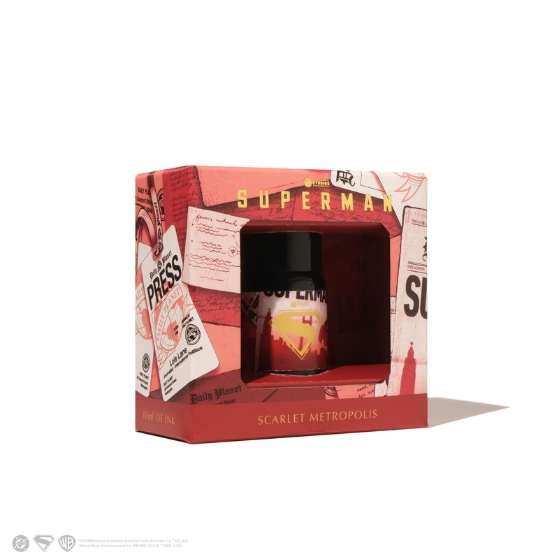 Ferris Wheel Press Ferris Wheel Press x Superman Scarlet Metropolis Ink Bottle 10 ml