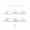 Ferris Wheel Press Ferris Wheel Press x Superman Marquise Set Penna Stilografica e Inchiostro A View from Above