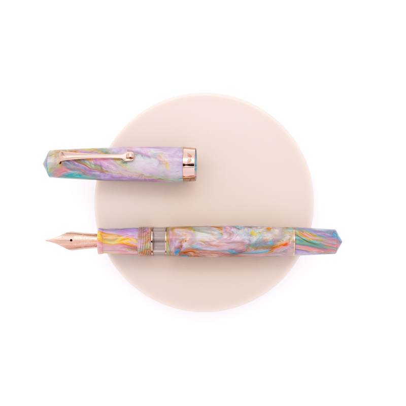 Leonardo Officina Italiana Leonardo Momento Magico Fantasie Fountain Pen Primary Manipulation 4 14k Limited Edition