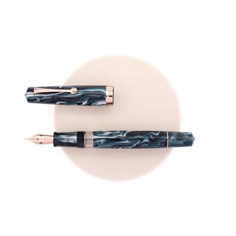 Leonardo Officina Italiana Leonardo Momento Magico Fantasie Penna Stilografica Arctic Blast Edizione Limitata