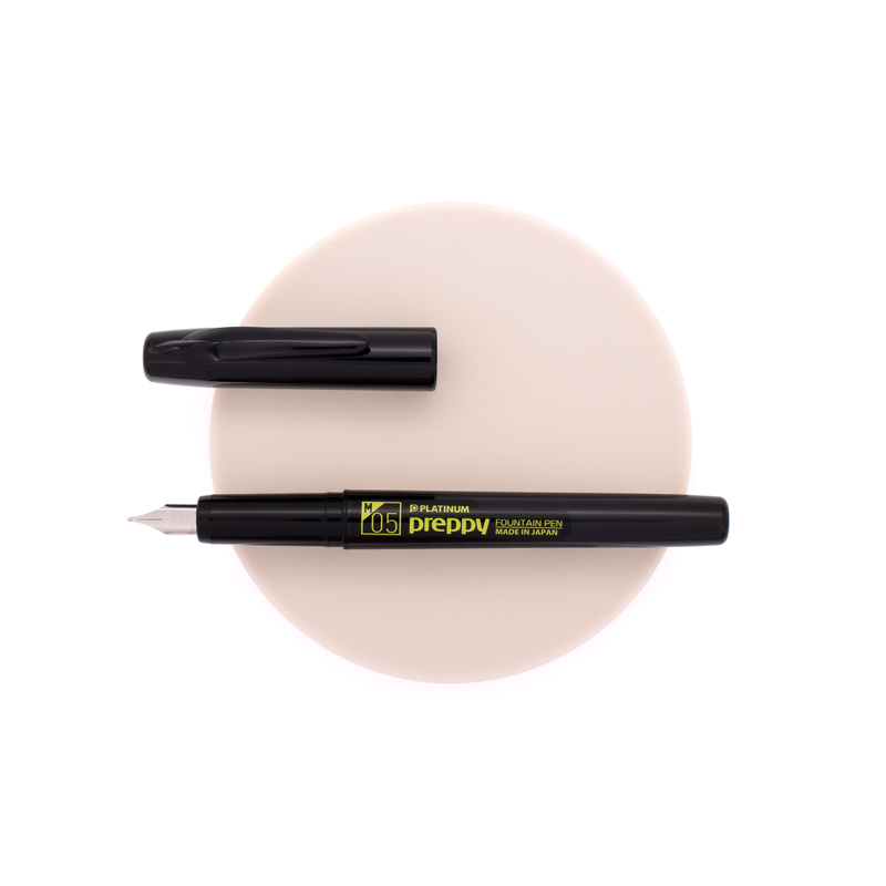 Platinum Platinum Preppy 05 Fountain Pen Black & Yellow Limited Edition