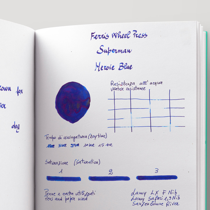 Ferris Wheel Press Ferris Wheel Press x Superman Heroic Blue Ink Bottle 10 ml