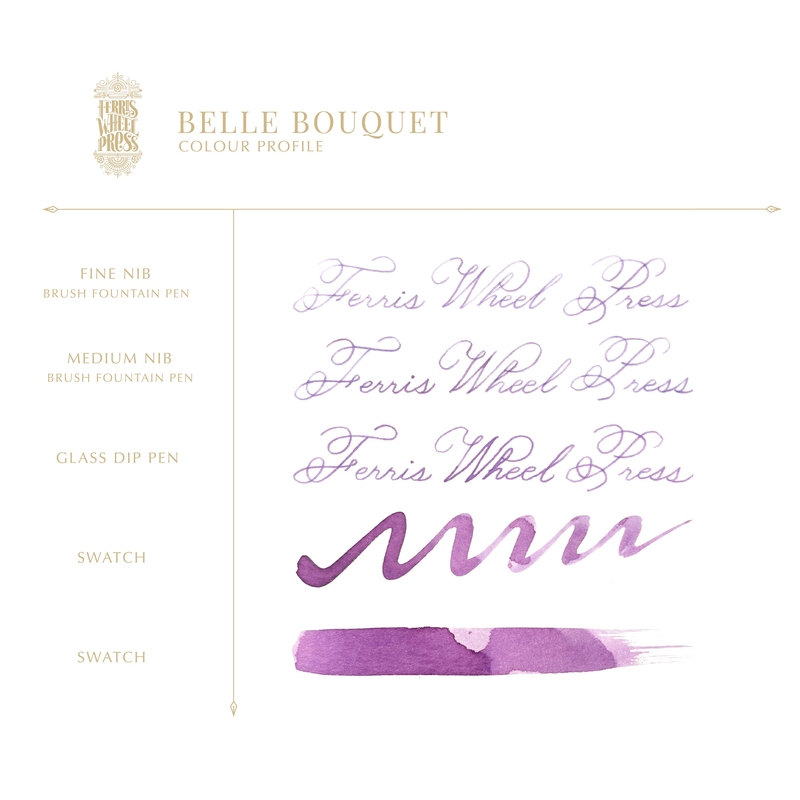 Ferris Wheel Press Ferris Wheel Press Belle Bouquet Ink Bottle 10 ml