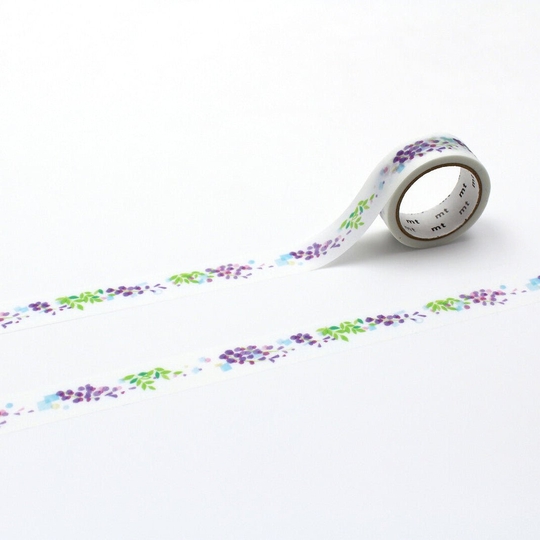 MT JPN Washi Tape Wisteria Flowers & Fragrant Wind Edizione Limitata