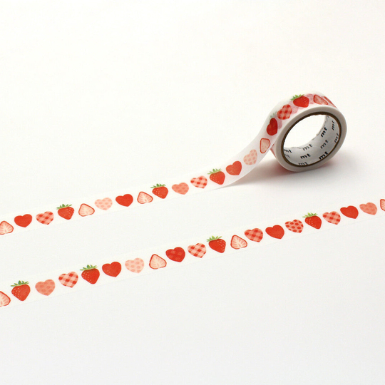 MT JPN Washi Tape Strawberry Edizione Limitata