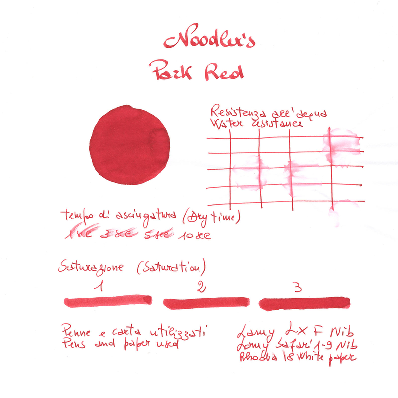 Noodler's Park Red Ink Bottle 3 oz