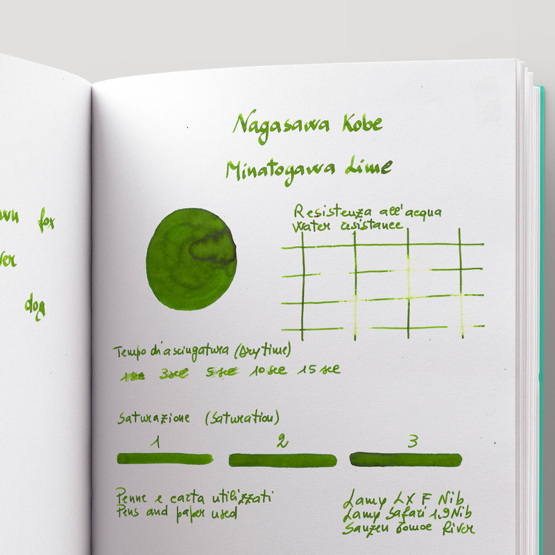 Nagasawa Nagasawa Kobe Monogatari Minatogawa Lime Inchiostro 50 ml