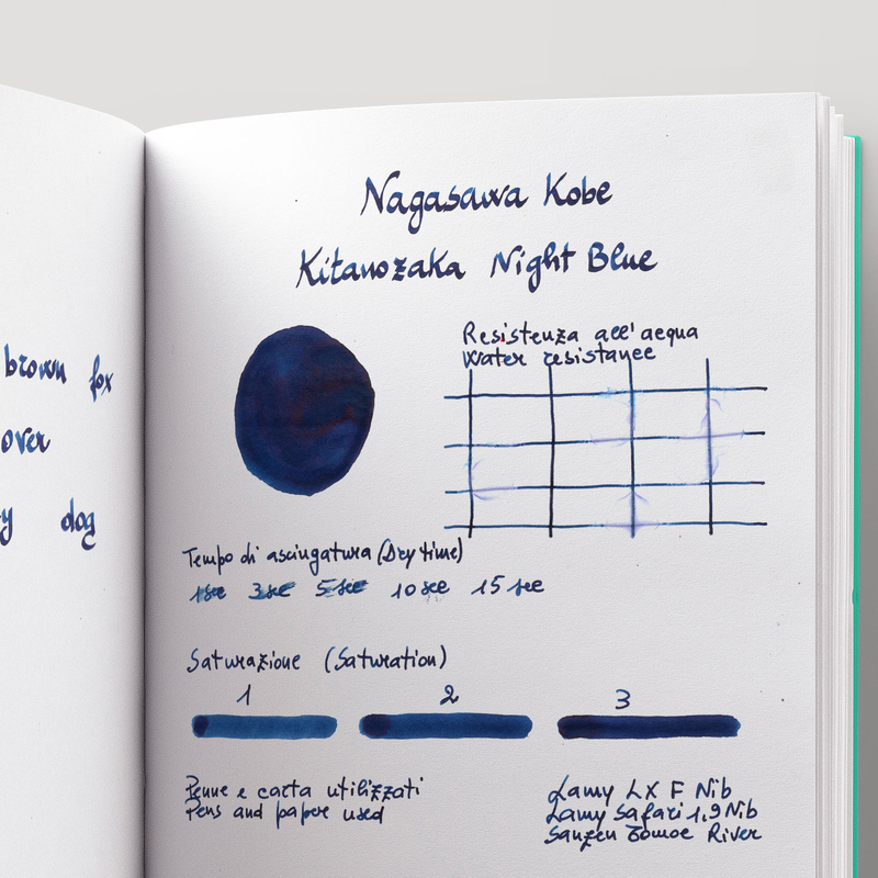Nagasawa Nagasawa Kobe Monogatari Kitanozaka Night Blue Inchiostro 50 ml
