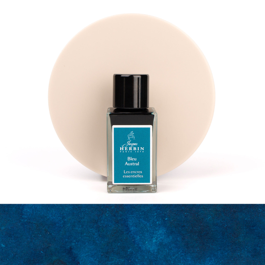 Jacques Herbin Bleu Austral Ink Bottle 15 ml