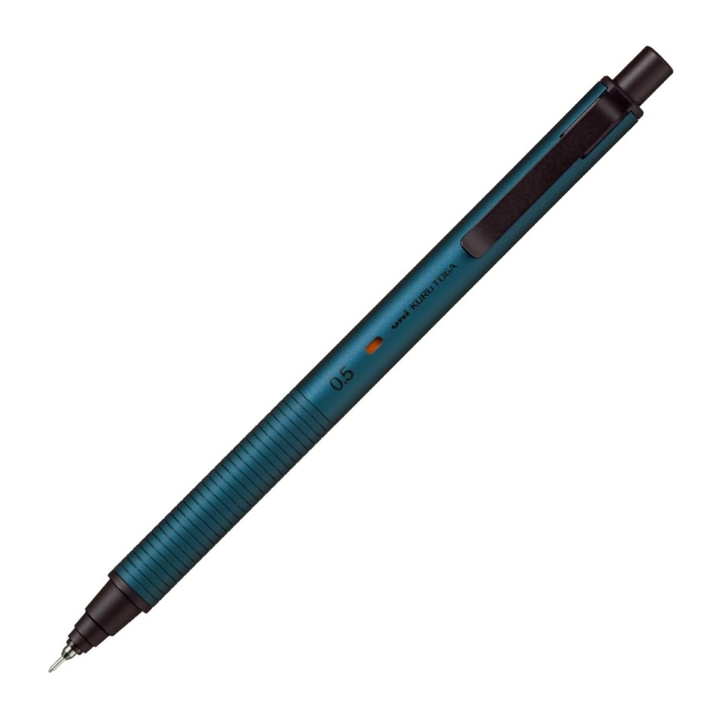 Uni Uni Kuru Toga Metal Portamine 0.5 mm Silent Blue