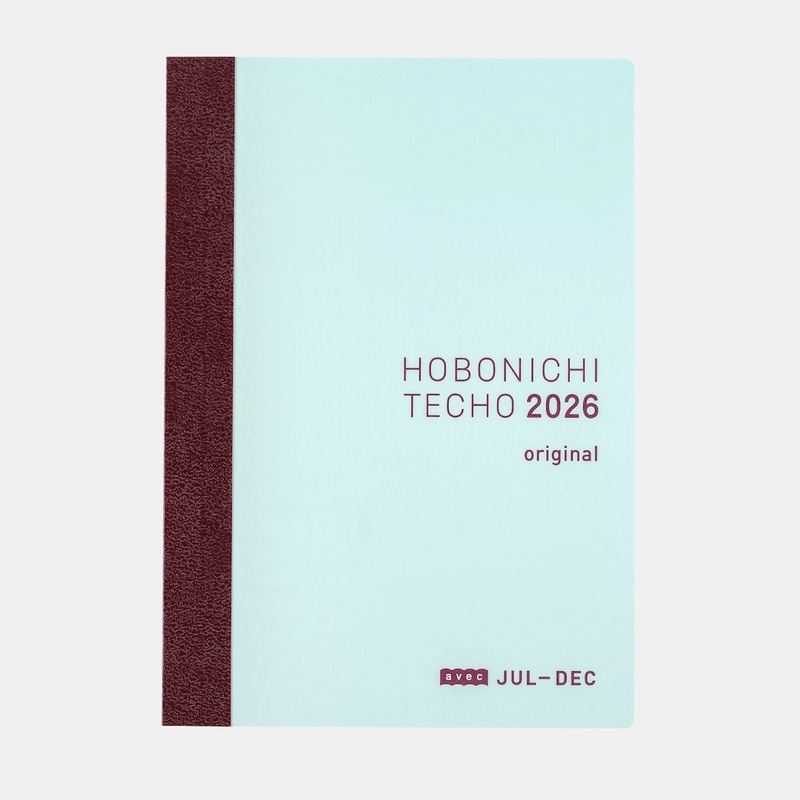 Hobonichi Hobonichi Techo Original Avec Book A6 2026 July-December