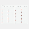 Hobonichi Hobonichi Techo Original Avec Book A6 2026 July-December