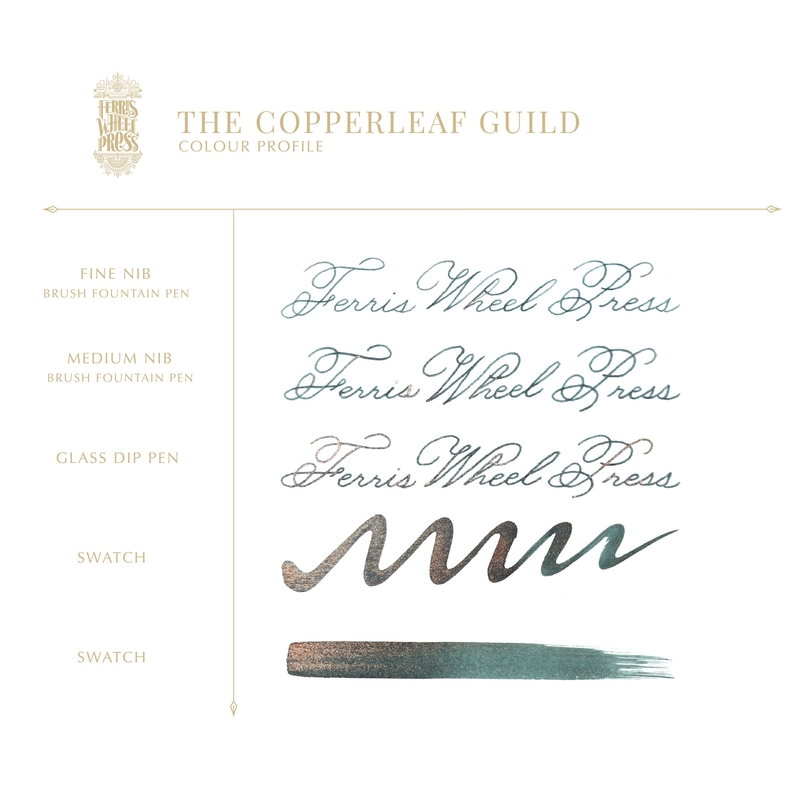 Ferris Wheel Press Ferris Wheel Press The Copperleaf Guild Ink Bottle 10 ml