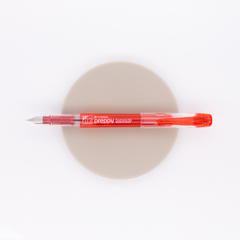 Platinum Preppy 03 Fountain Pen Red