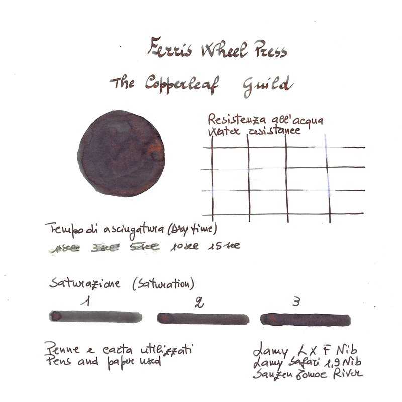 Ferris Wheel Press Ferris Wheel Press The Copperleaf Guild Ink Bottle 20 ml