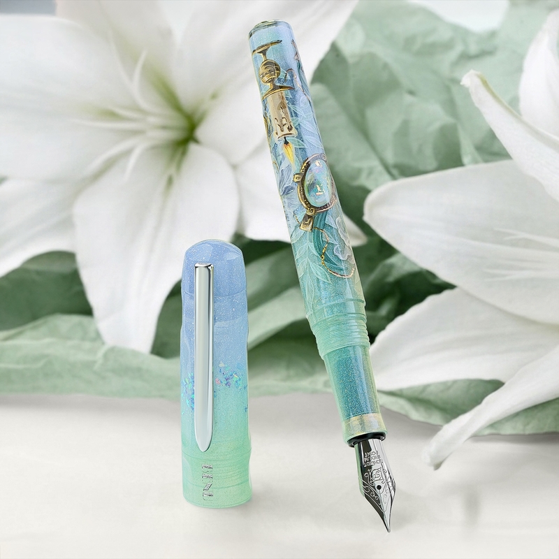 Benu Benu Talisman Penna Stilografica White Lily
