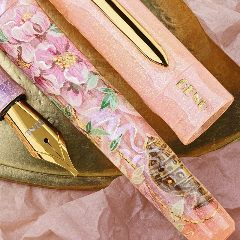 Benu Benu Talisman Penna Stilografica Peach Blossom