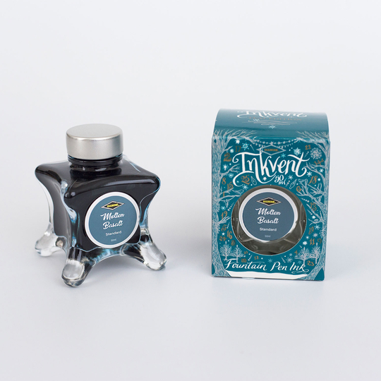Diamine Inkvent Molten Basalt Ink Bottle 50 ml Teal Edition