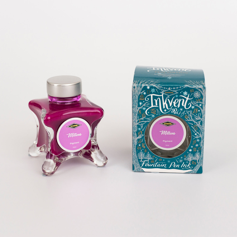 Diamine Diamine Inkvent Mittens Inchiostro 50 ml Teal Edition Pigment