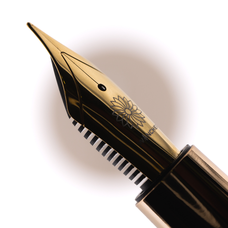 Wancher Wancher Dream Pen Aizu Urushi Penna Stilografica Aka Tamenuri
