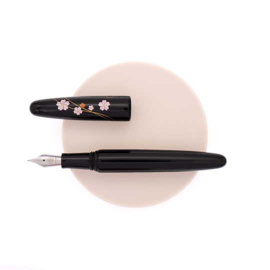 Wancher Dream Pen Echizen Urushi Penna Stilografica Sakura Zukiyo
