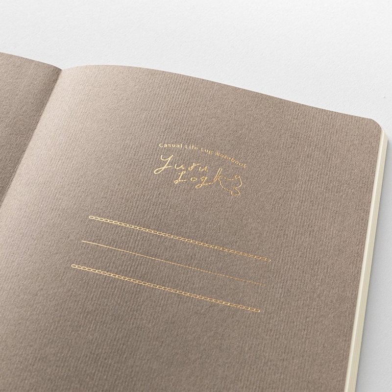 Midori Midori Yuru Log Notebook B6 Motif Textile Dot