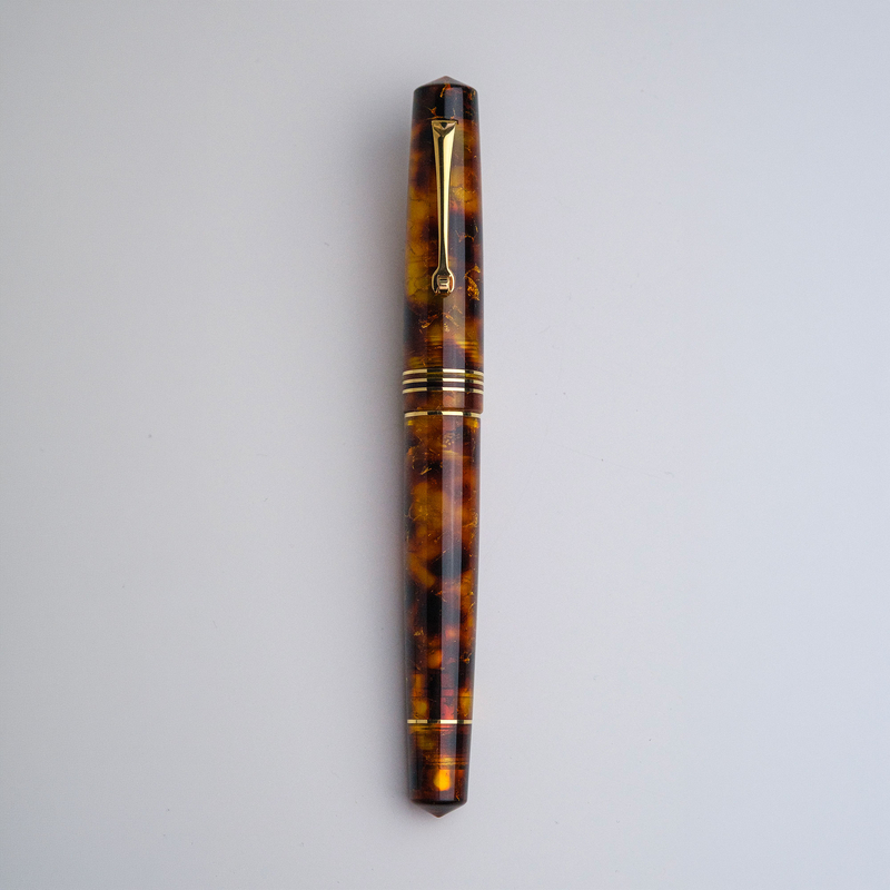 Leonardo Officina Italiana Leonardo x Stilo&Stile Momento Zero Fountain Pen Radici 14k