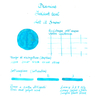 Diamine Diamine Inkvent Let it Snow Ink Bottle 50 ml Teal Edition Chameleon