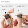 Midori Midori Paintable Rotating Stamp Soft Color Animal Poses Brown