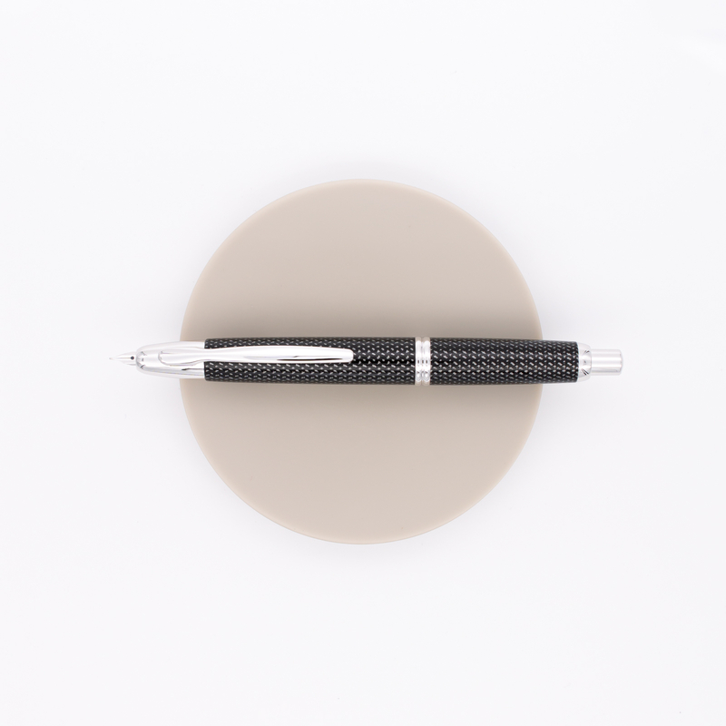 Pilot Capless Fountain Pen Black Carbonesque