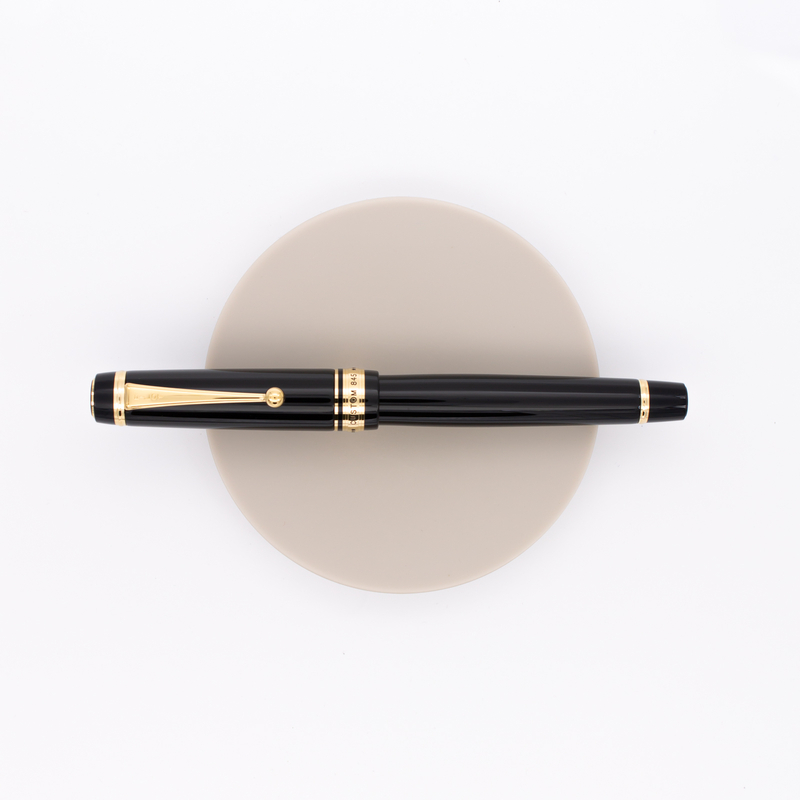 Pilot Custom 845 Urushi Fountain Pen Black Ebonite