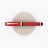 Pilot Custom Urushi Penna Stilografica Ebanite Rossa