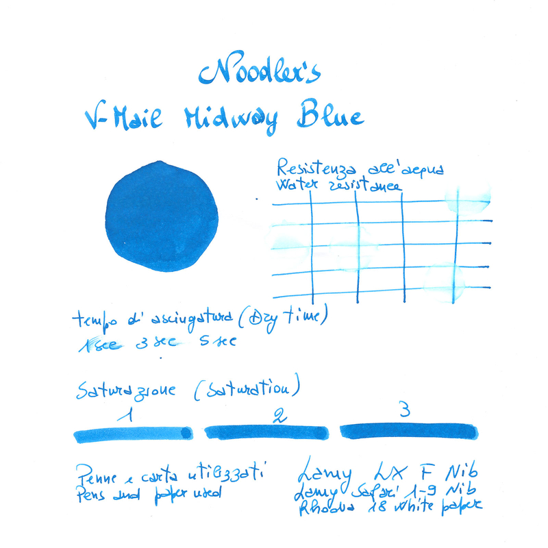 Noodler's V-Mail Midway Blue Inchiostro 3 oz