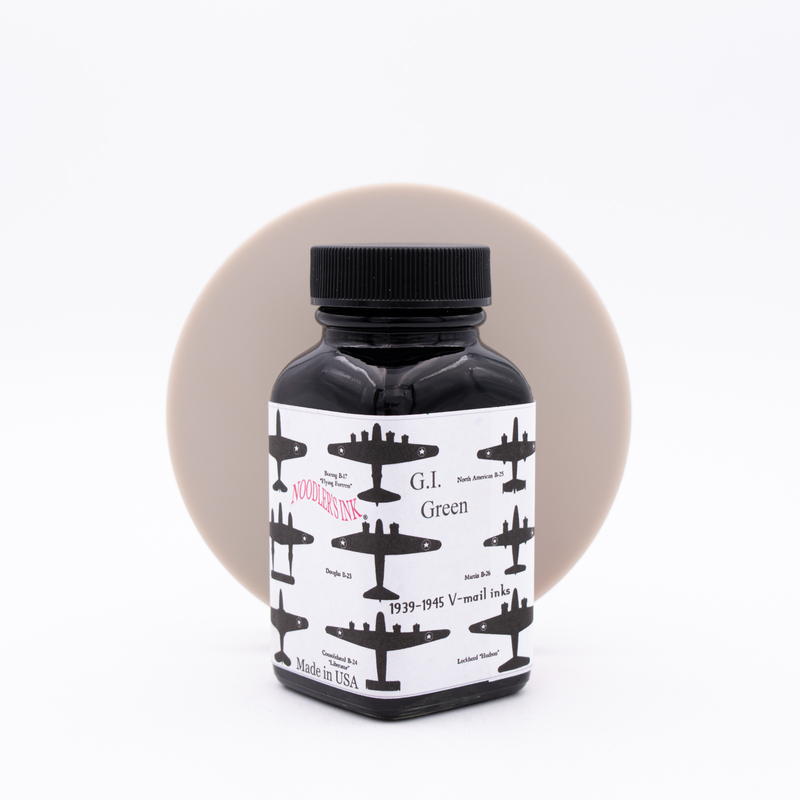 Noodler's V-Mail GI Green Ink Bottle 3 oz