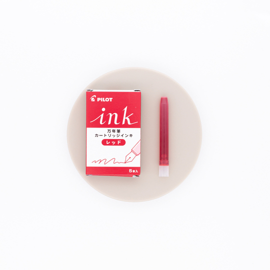 Pilot Rosso 5 Cartucce