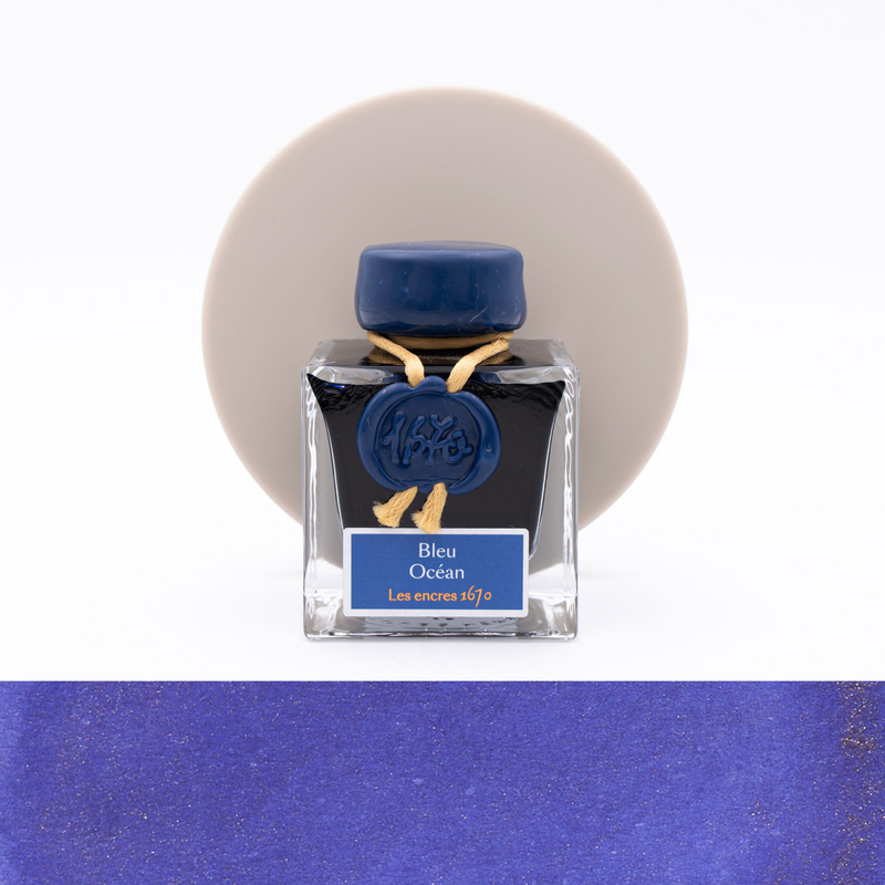 Herbin 1670 Bleu Ocean Ink Bottle 50 ml