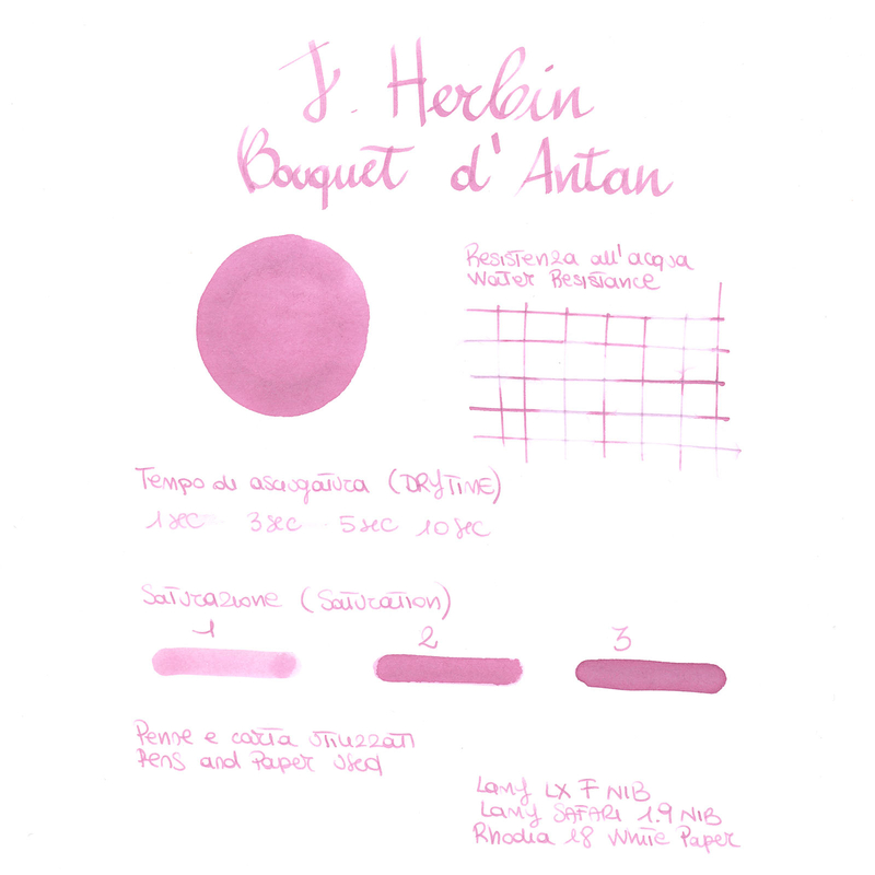 Herbin Bouquet d'Antan Ink Bottle 30 ml
