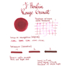 Herbin Rouge Grenat Ink Bottle 30 ml